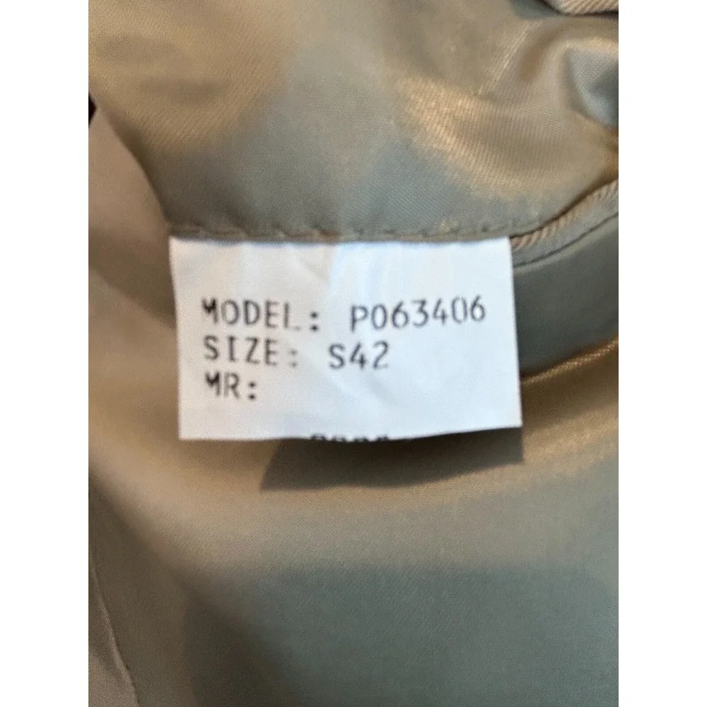Beige‎ Sports Jacket Alfani Men's 42S Blazer Extra Soft Tencel Lyocell Material